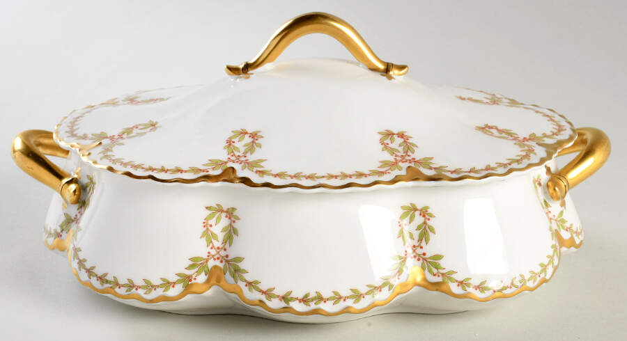 Schleiger 724 Oval Covered Vegetable by Haviland-1