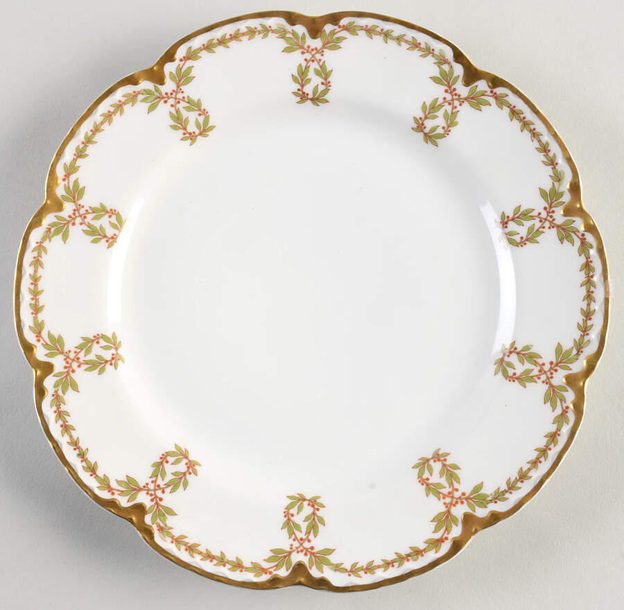 Schleiger 724 Luncheon Plate by Haviland-1