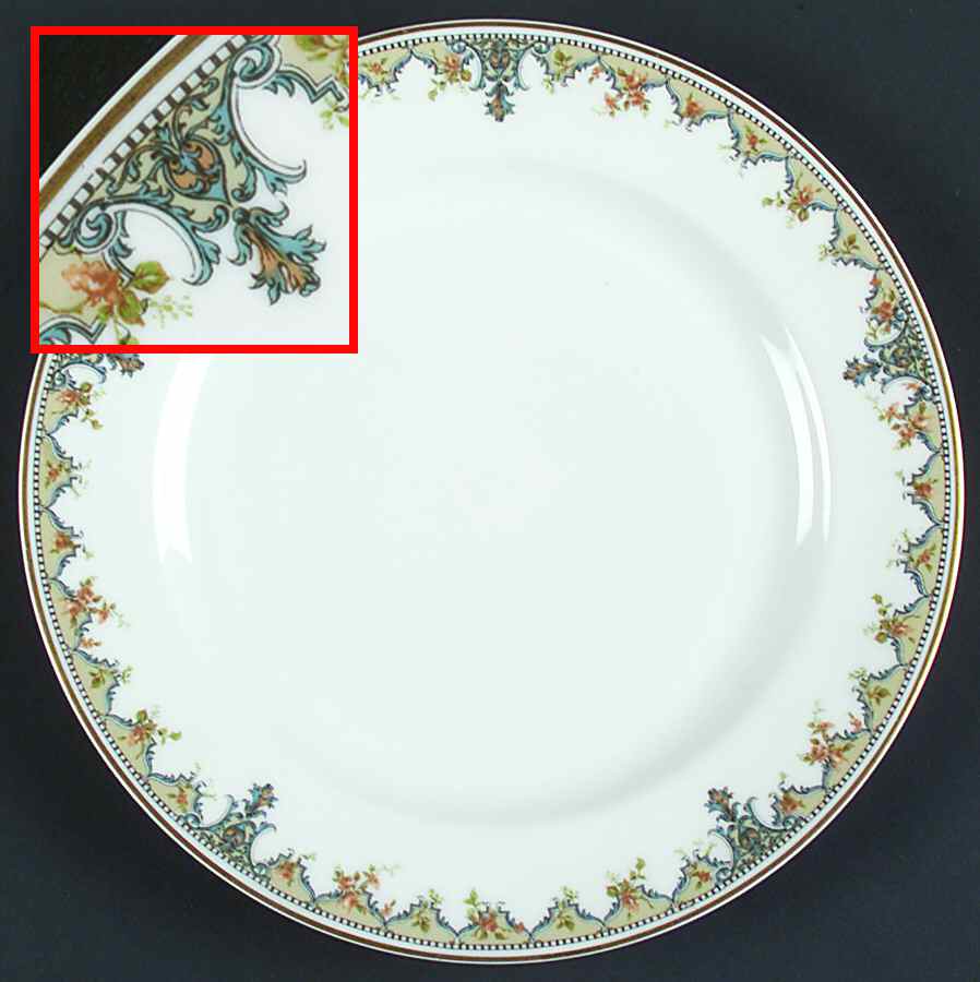 Schleiger 727 Dinner Plate by Haviland-1