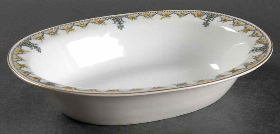 Schleiger 727 10" Oval Vegetable Bowl by Haviland-1