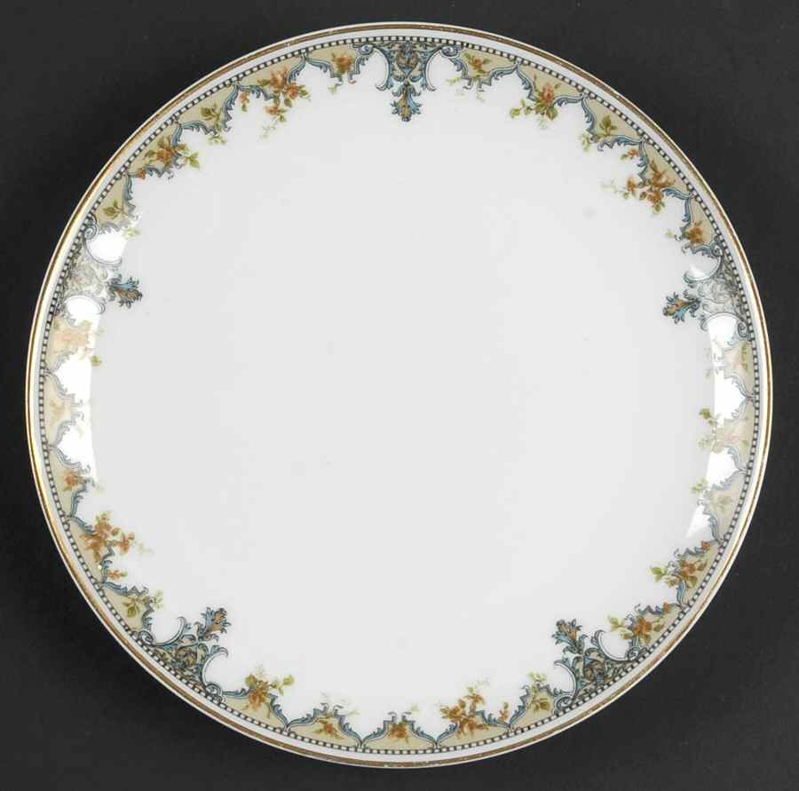 Schleiger 727 Coupe Salad Plate by Haviland-1