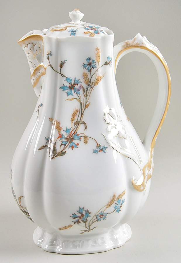 Schleiger 73 Chocolate Pot & Lid by Haviland-1