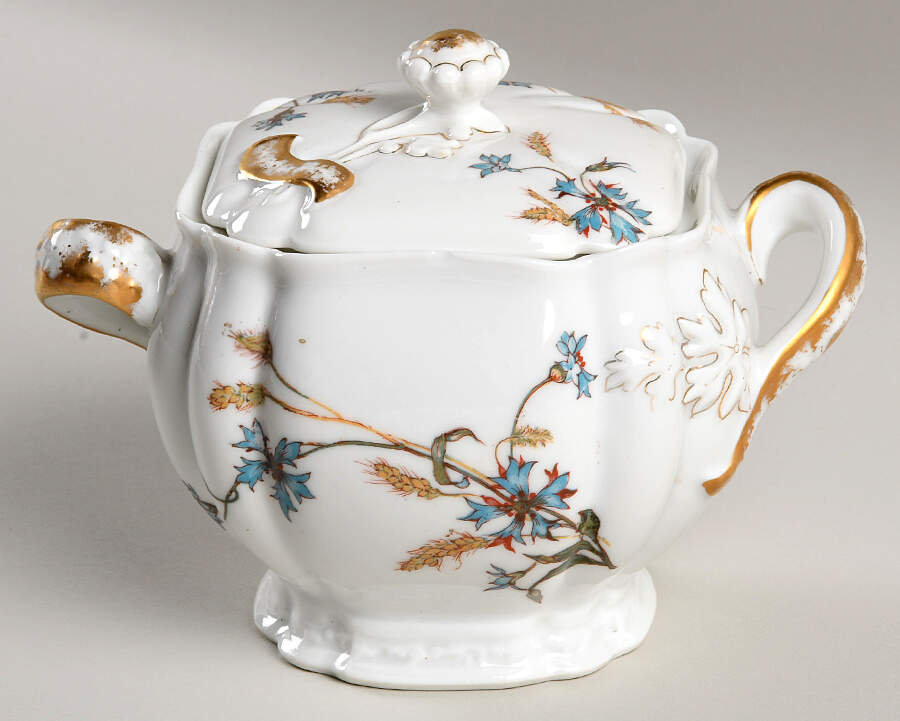 Schleiger 73 Sugar Bowl & Lid by Haviland-1