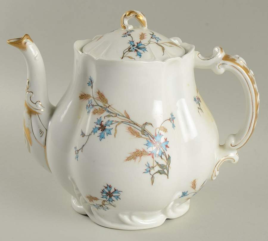 Schleiger 73 Teapot & Lid by Haviland-1