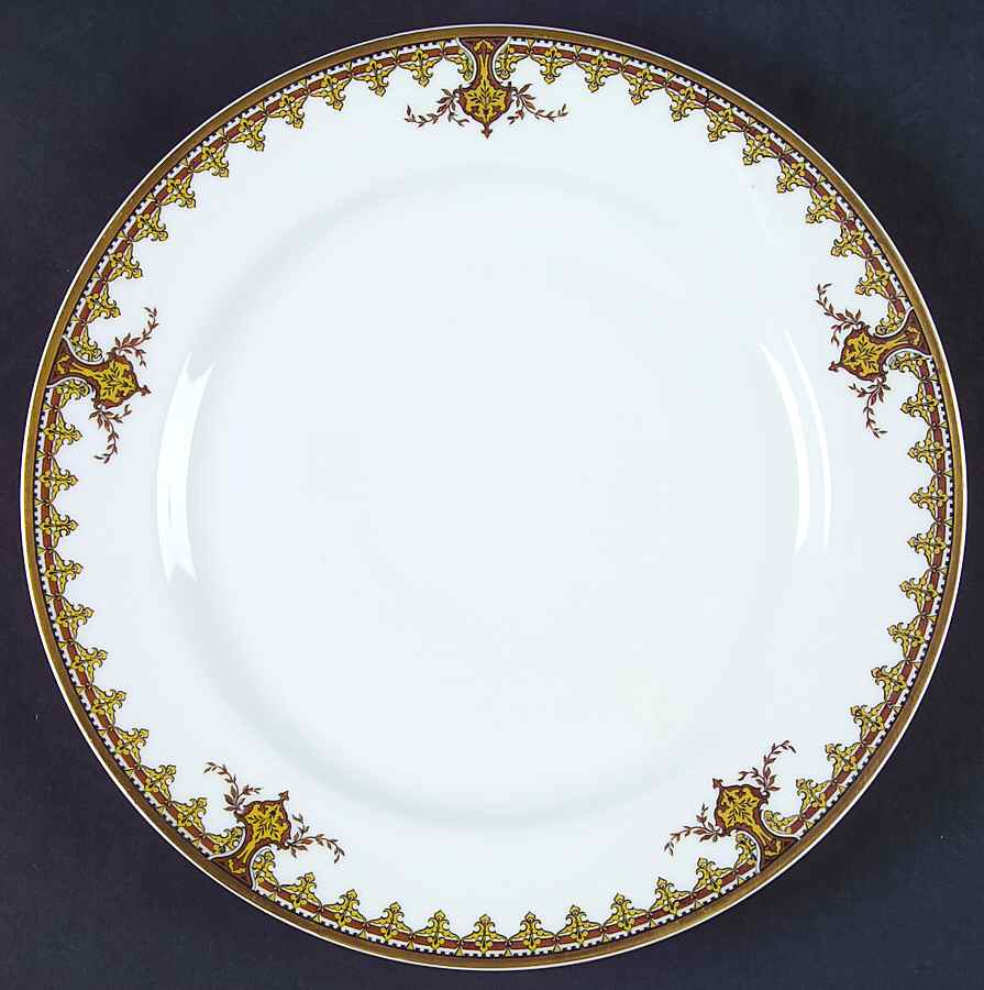 Schleiger 731 Dinner Plate by Haviland-1