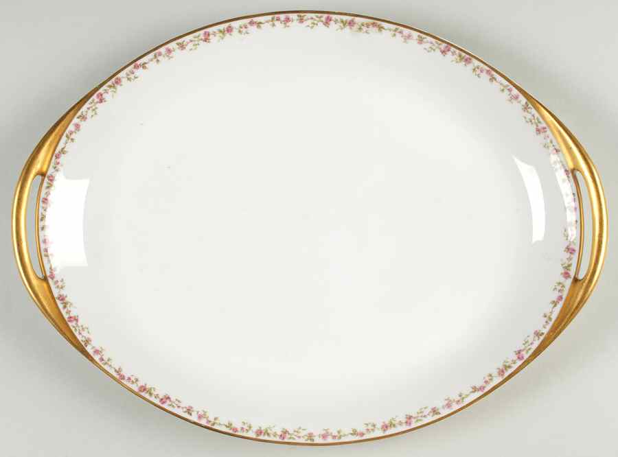 Schleiger 736 13" Oval Serving Platter by Haviland-1