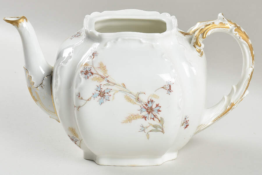 Schleiger 73A Teapot No Lid by Haviland-1