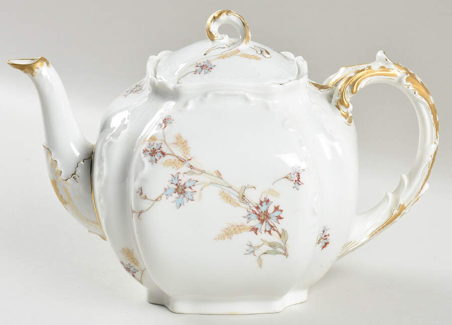 Schleiger 73A Teapot & Lid by Haviland-1
