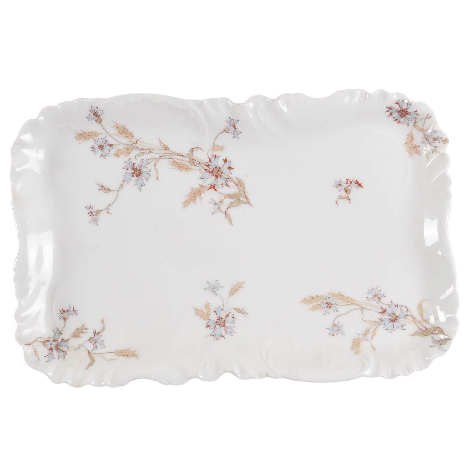 Schleiger 73A 10" Rectangular Serving Platter by Haviland-1
