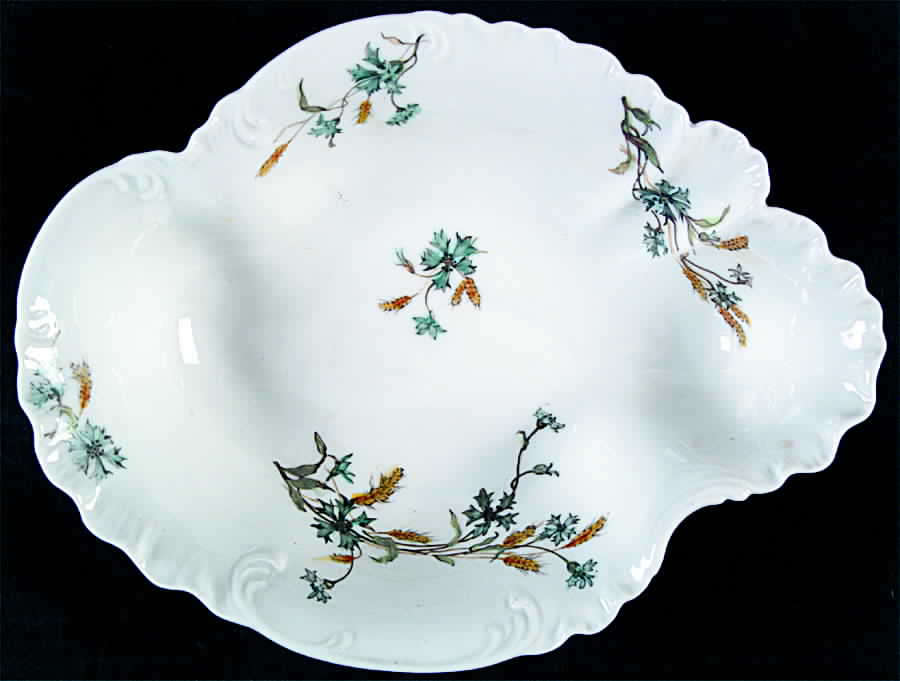Schleiger 73A 10" Oval Vegetable Bowl by Haviland-1