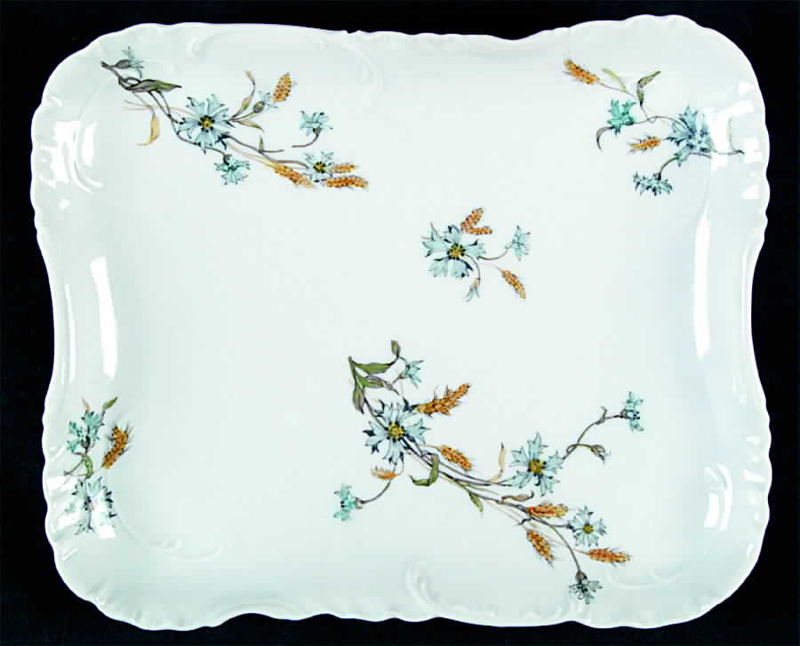 Schleiger 73A Bacon Serving Platter by Haviland-1
