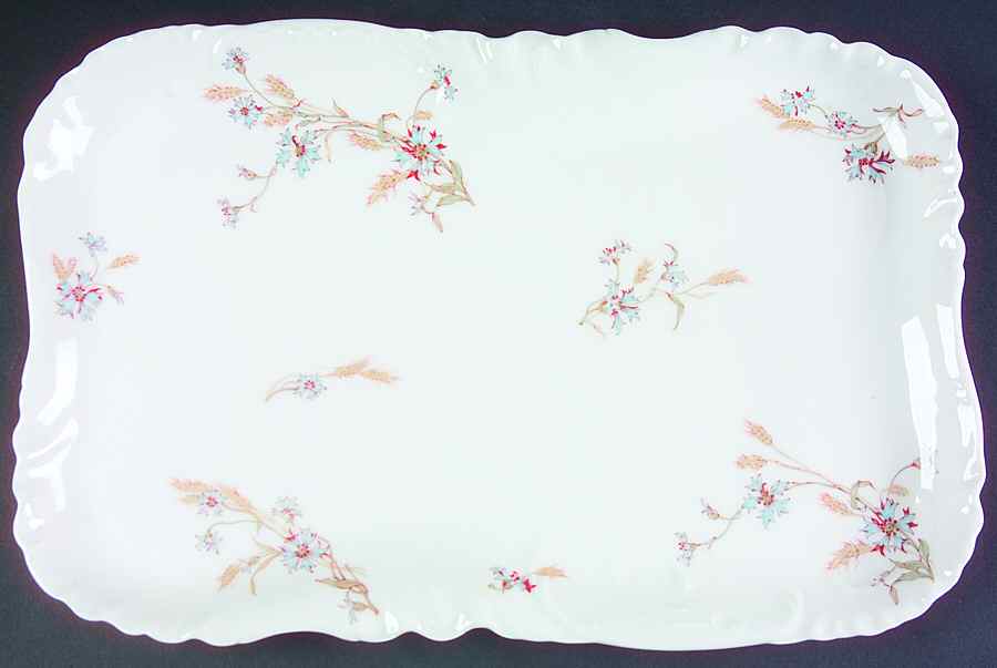 Schleiger 73A 14" Oval Serving Platter by Haviland-1