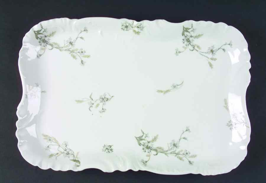 Schleiger 73B 15" Rectangular Serving Platter by Haviland-1