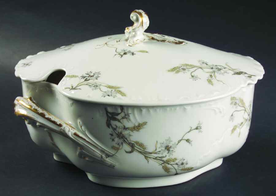 Schleiger 73B Tureen &  Lid by Haviland-1