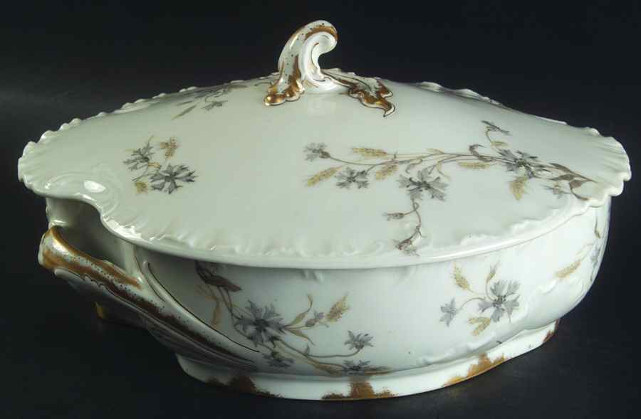 Schleiger 73B Square Covered Vegetable by Haviland-1
