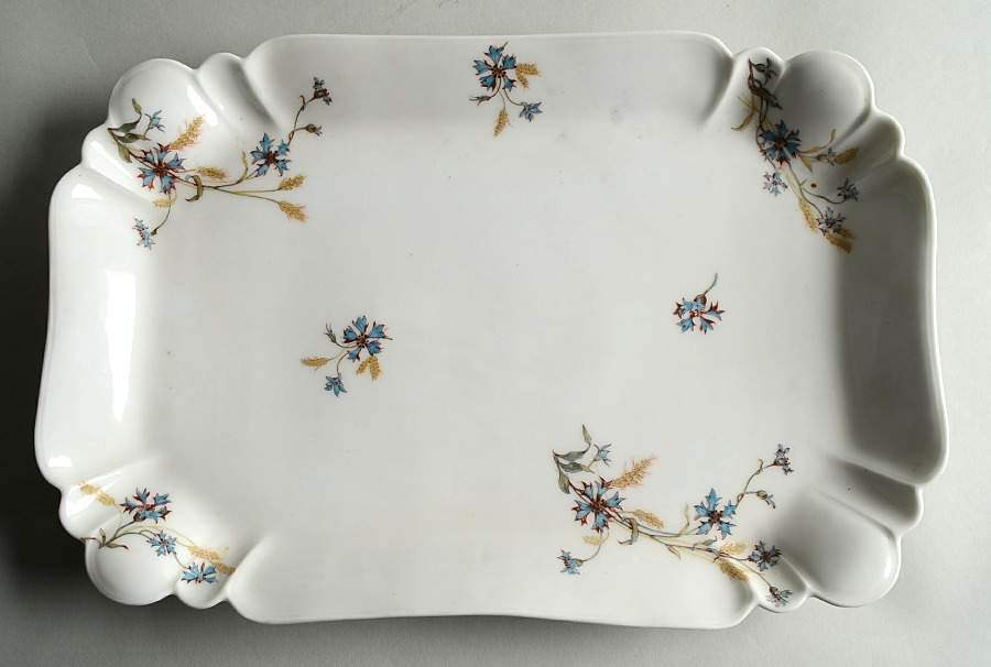 Schleiger 73G 14" Rectangular Serving Platter by Haviland-1