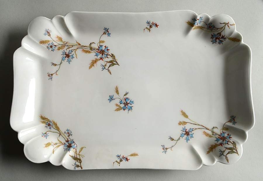 Schleiger 73G 12" Rectangular Serving Platter by Haviland-1