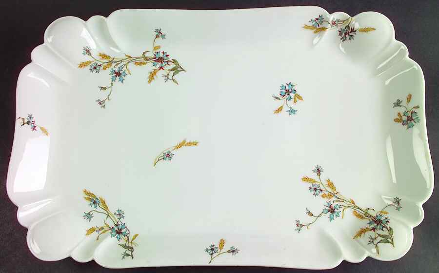 Schleiger 73G 16" Rectangular Serving Platter by Haviland-1