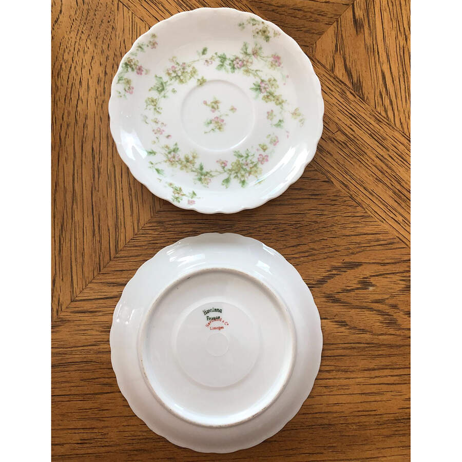 Schleiger 74 Saucer by Haviland-1