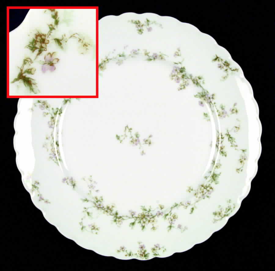 Schleiger 74 Dinner Plate by Haviland-1