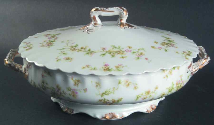 Schleiger 74 Round Covered Vegetable by Haviland-1