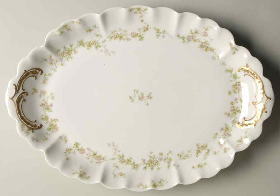 Schleiger 74 16" Oval Serving Platter by Haviland-1
