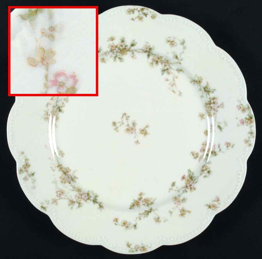 Schleiger 74A Dinner Plate by Haviland-1