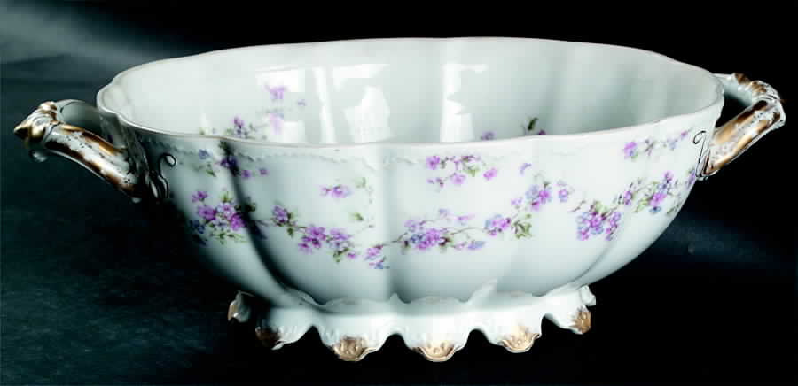 Schleiger 74c Tureen No Lid by Haviland-1