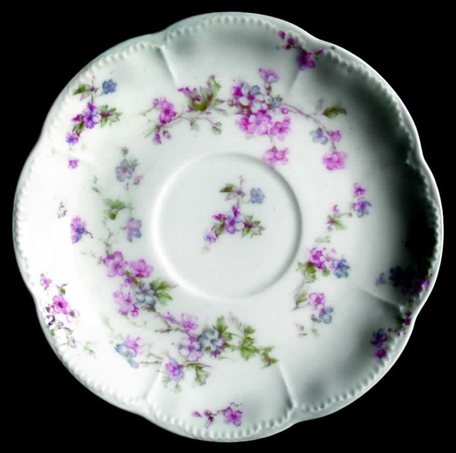 Schleiger 74c Saucer by Haviland-1