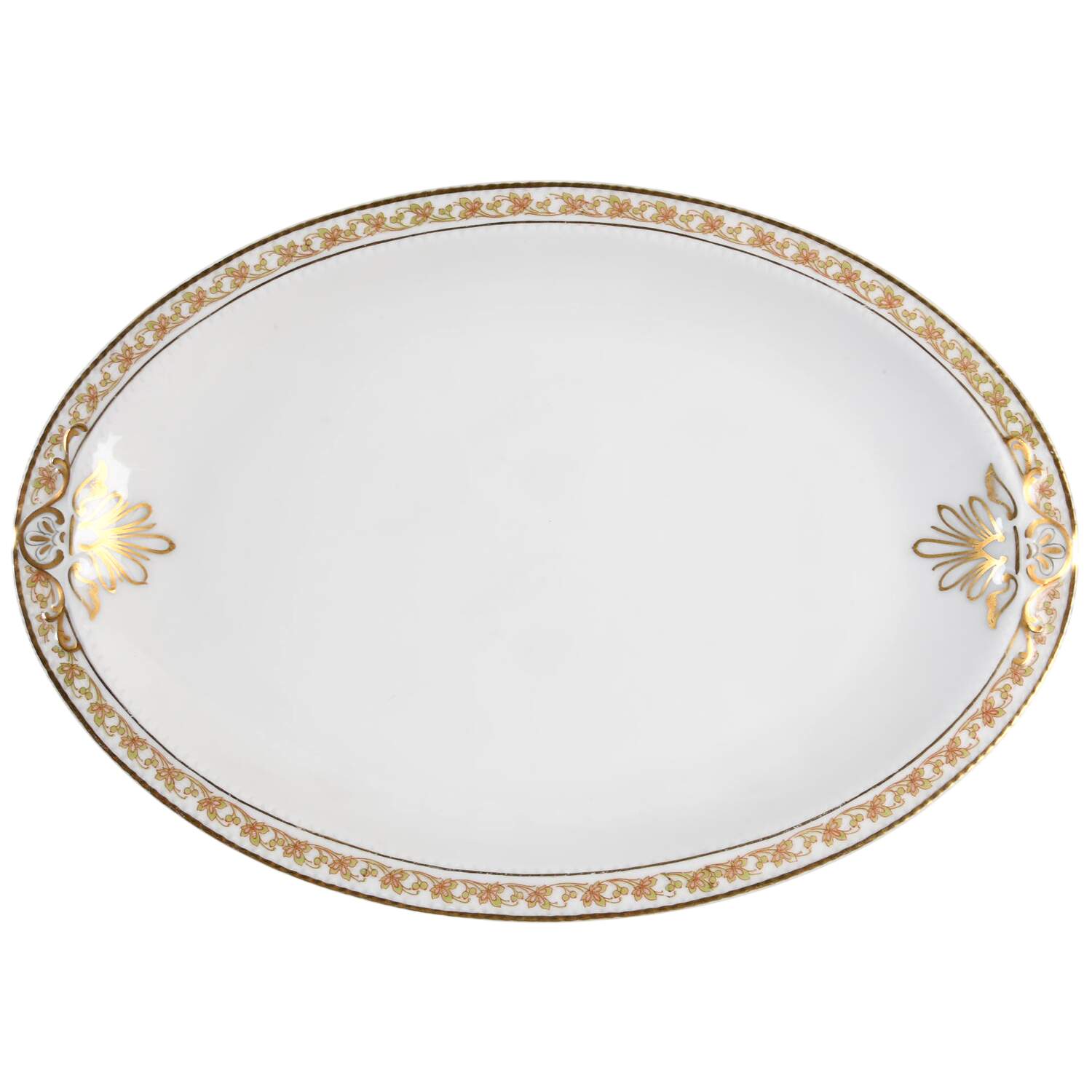 Schleiger 755 12" Oval Serving Platter by Haviland-1