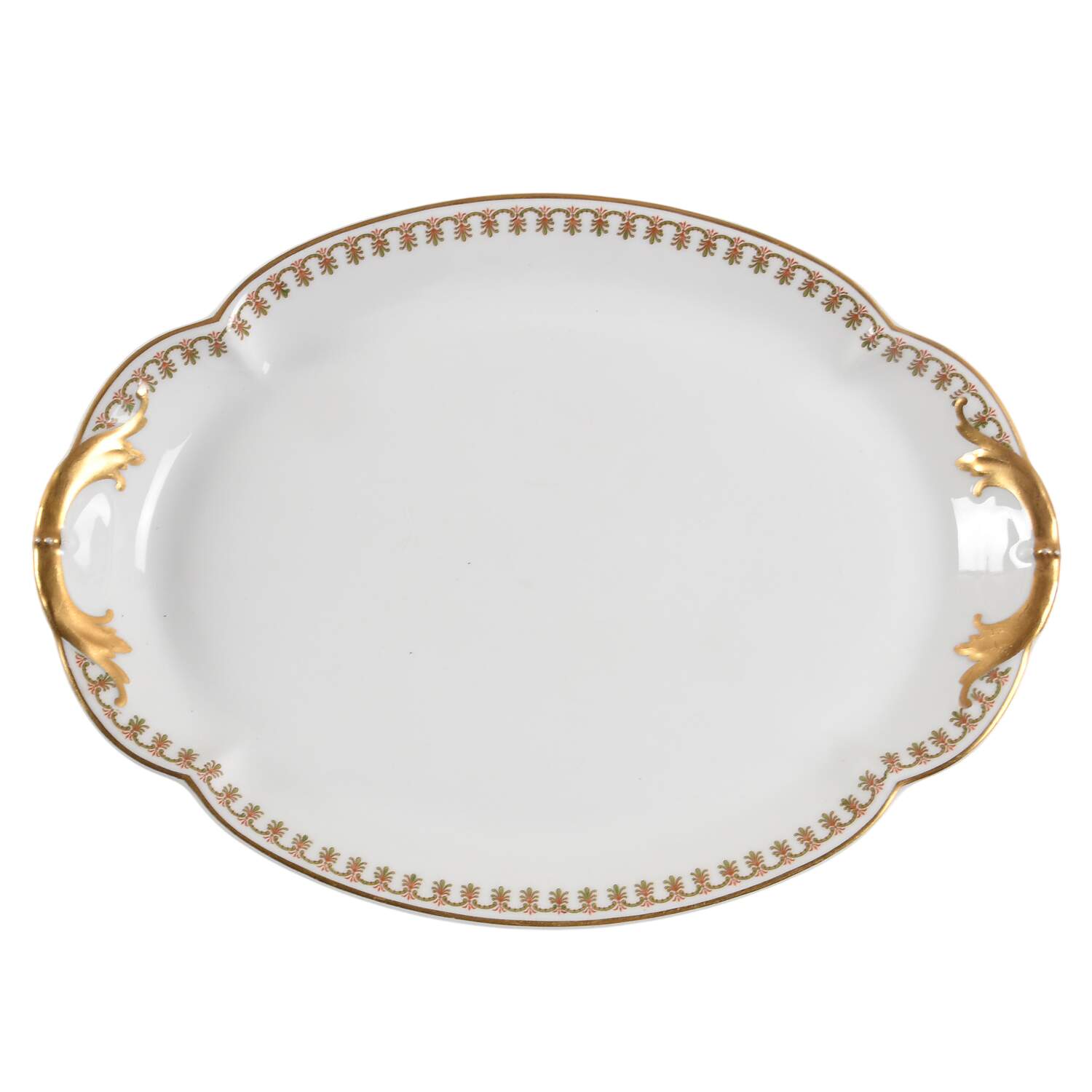 Schleiger 756 13" Oval Serving Platter by Haviland-1