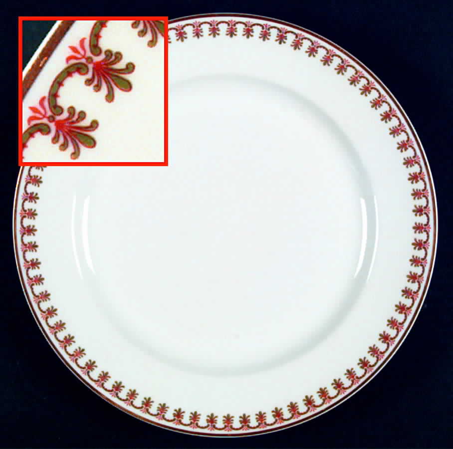 Schleiger 756 Dinner Plate by Haviland-1