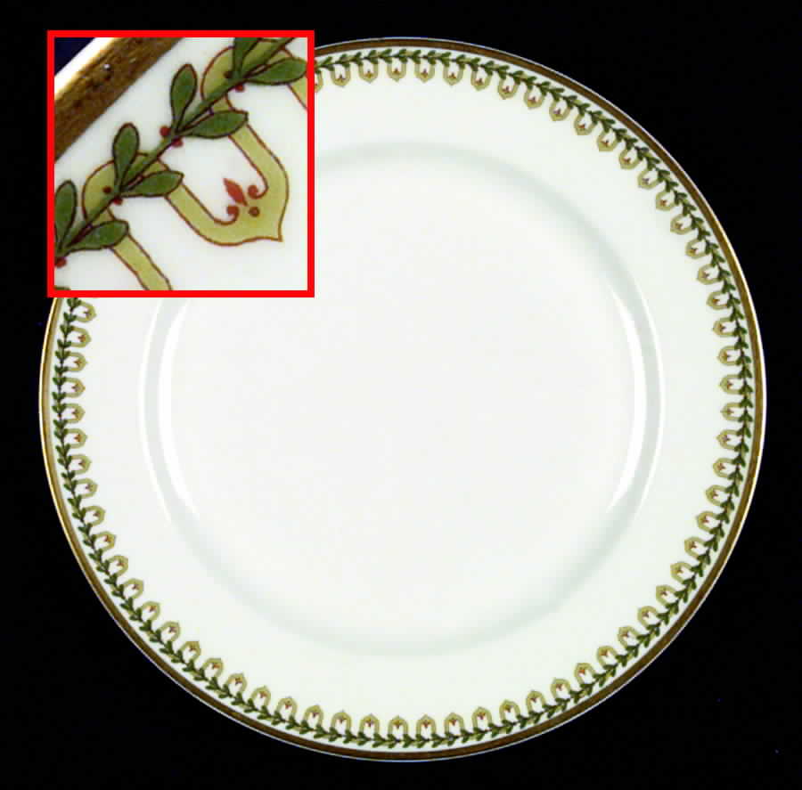 Schleiger 761 Dinner Plate by Haviland-1