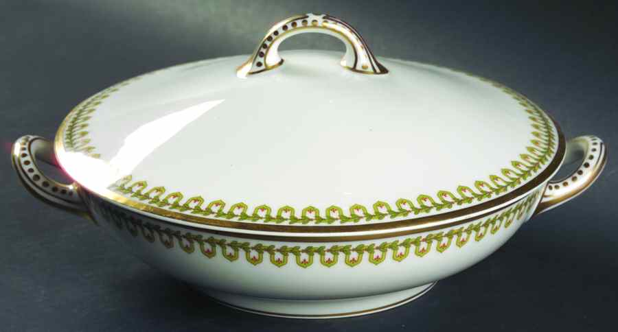 Schleiger 761 Round Covered Vegetable by Haviland-1