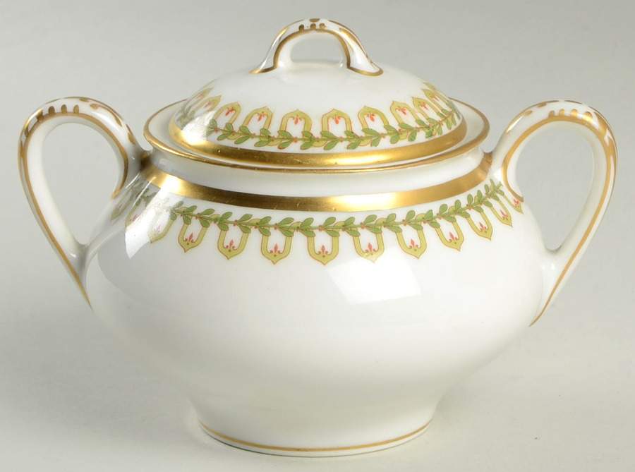 Schleiger 761 Sugar Bowl & Lid by Haviland-1