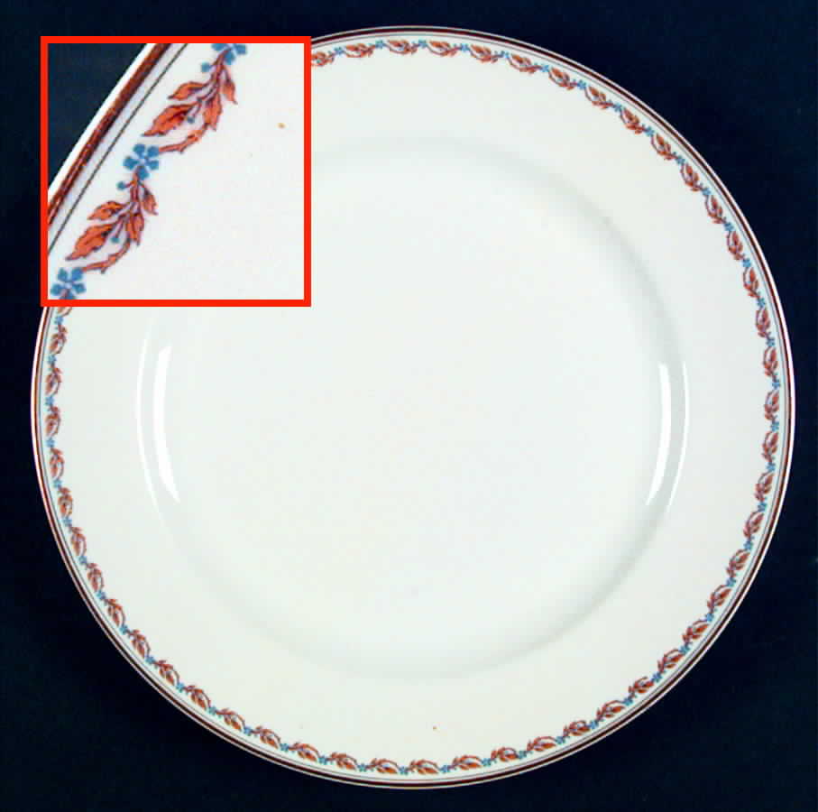 Schleiger 762 Dinner Plate by Haviland-1