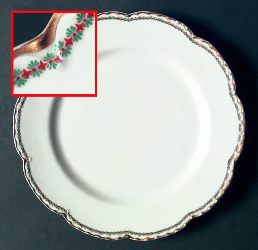 Schleiger 765 Dinner Plate by Haviland-1