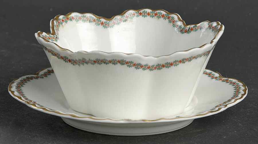 Schleiger 765 Ramekin & Saucer Set by Haviland-1