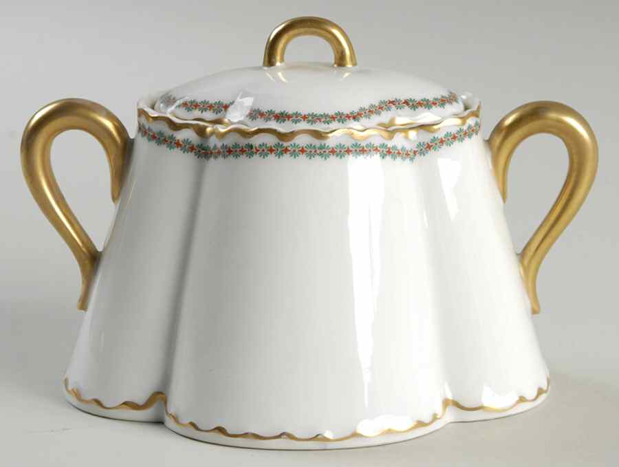 Schleiger 765 Sugar Bowl & Lid by Haviland-1