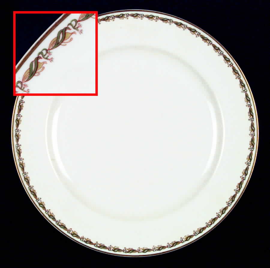 Schleiger 766 Dinner Plate by Haviland-1