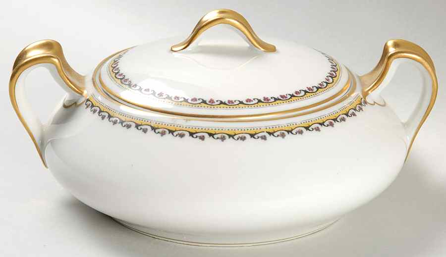 Schleiger 767 Sugar Bowl & Lid by Haviland-1