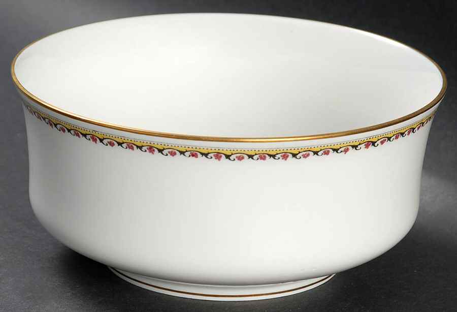 Schleiger 767 Cranberry Bowl by Haviland-1