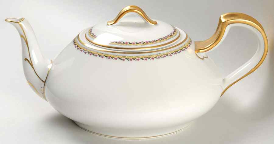 Schleiger 767 Teapot & Lid by Haviland-1