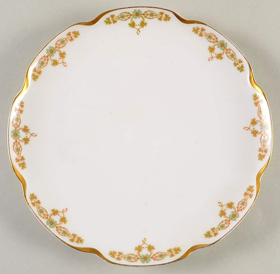 Schleiger 771a Coupe Luncheon Plate by Haviland-1