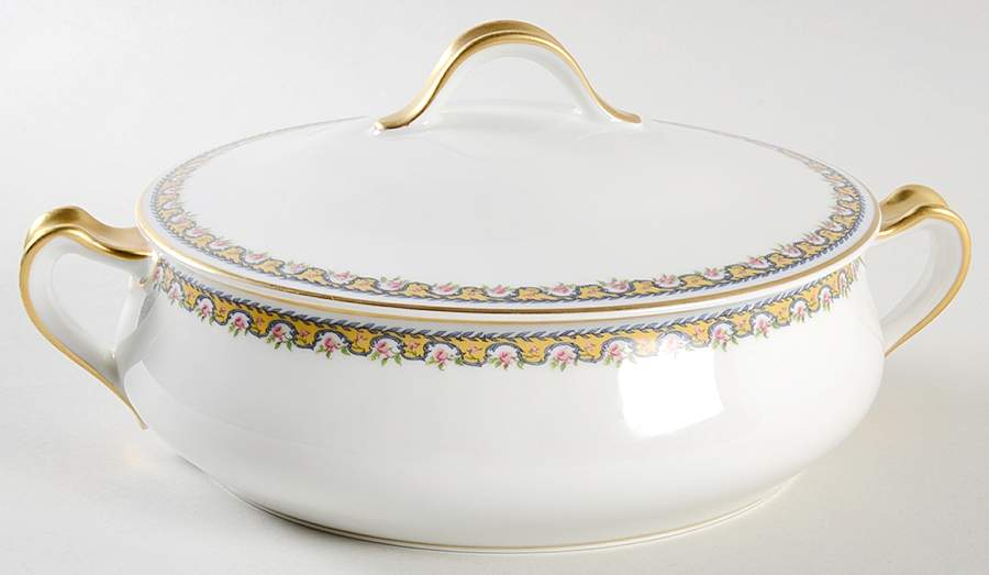 Schleiger 774 Round Covered Vegetable by Haviland-1