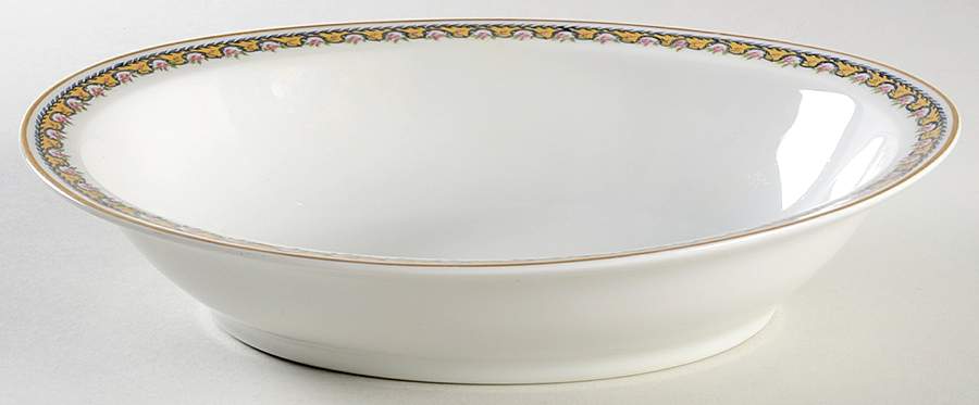 Schleiger 774 10" Oval Vegetable Bowl by Haviland-1