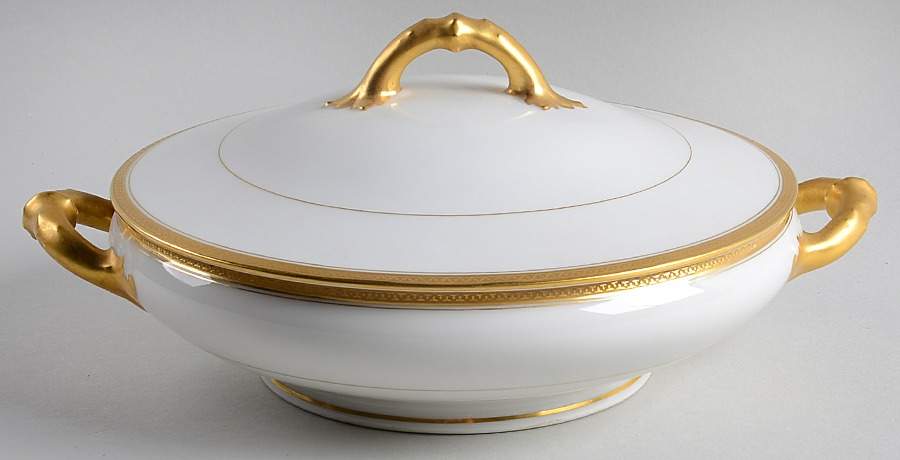 Schleiger 776 Round Covered Vegetable by Haviland-1