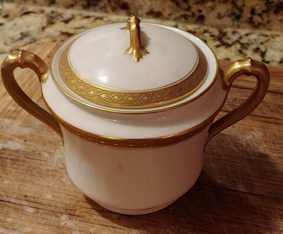 Schleiger 777 Sugar Bowl & Lid by Haviland-1