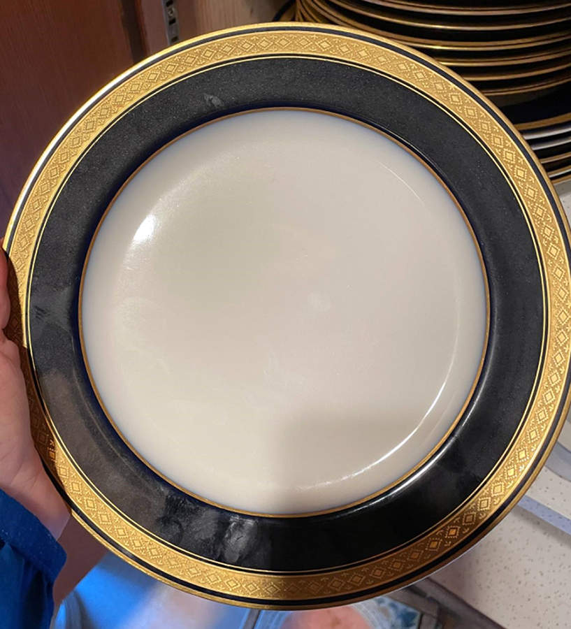 Schleiger 777a Luncheon Plate by Haviland-1