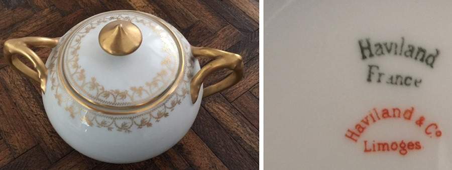 Schleiger 780 Sugar Bowl & Lid by Haviland-1